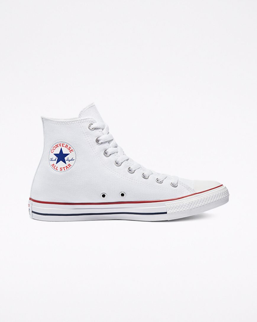 Dámské Boty Vysoké Converse Chuck Taylor All Star Classic Bílé | CZ JUON15